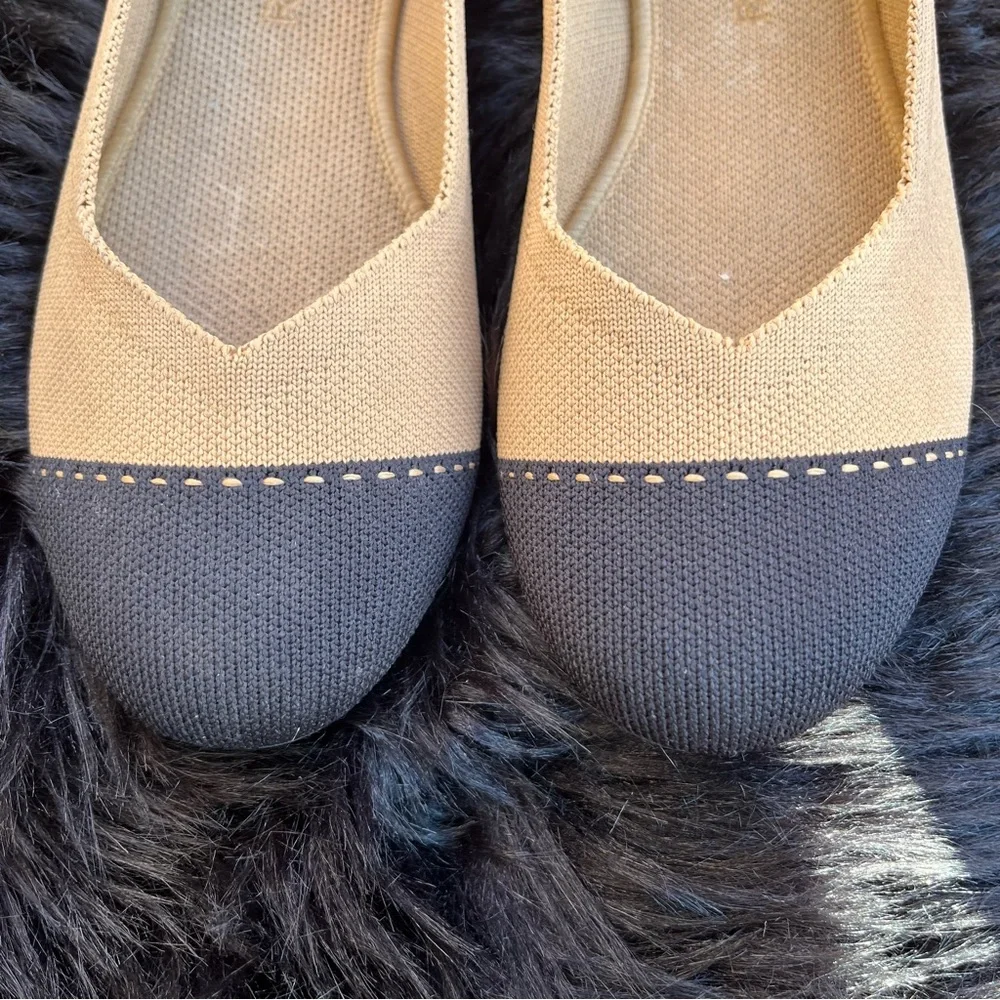 Rothy’s Color Block Rounded Toe Flats - Picture 6 of 13